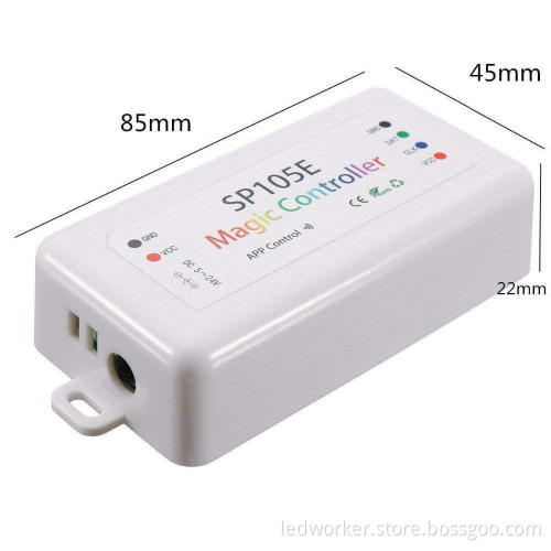 Brightness Adjustable RGB LED Strip Controller
